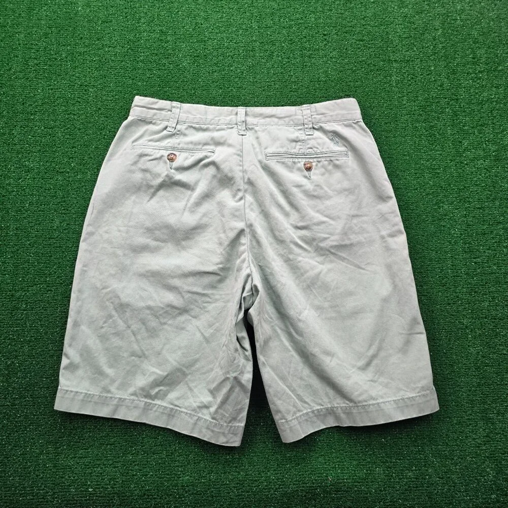 Polo Ralph‎ Lauren Shorts Mens 32 Light Green Chino Relaxed Fit Summer Casual